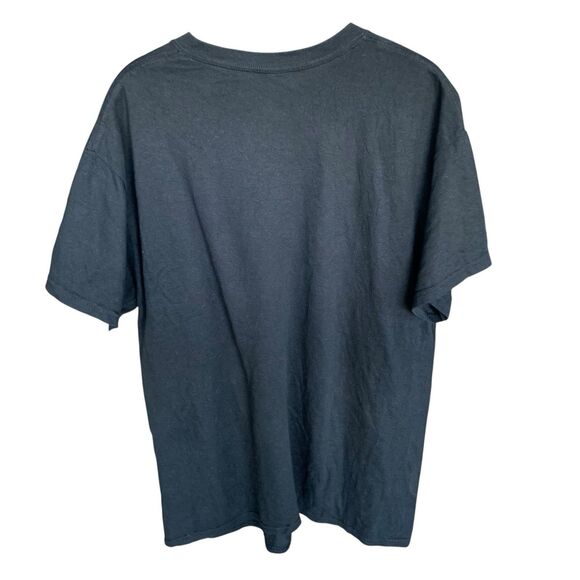 Vintage A Rage Turnbeutel Yeti Aggretsuko T-Shirt Mens Heavy Music DJ MC Black M - Picture 5 of 15